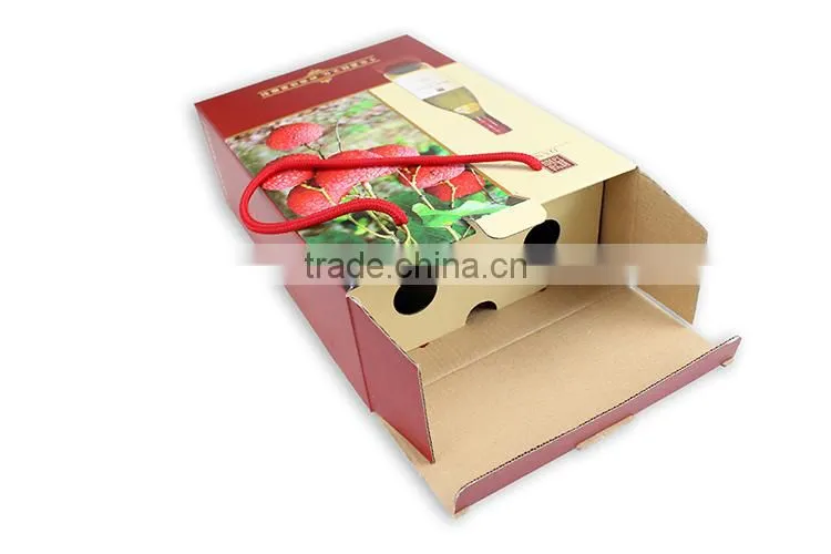 High Strength Custom color paper box color box printing Corrugated Carton Manufacturer