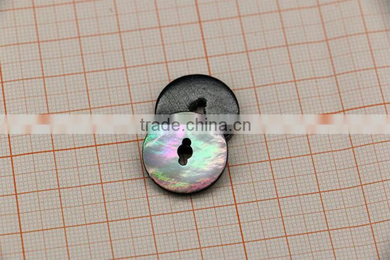 Natural Black lip shell button for shirt