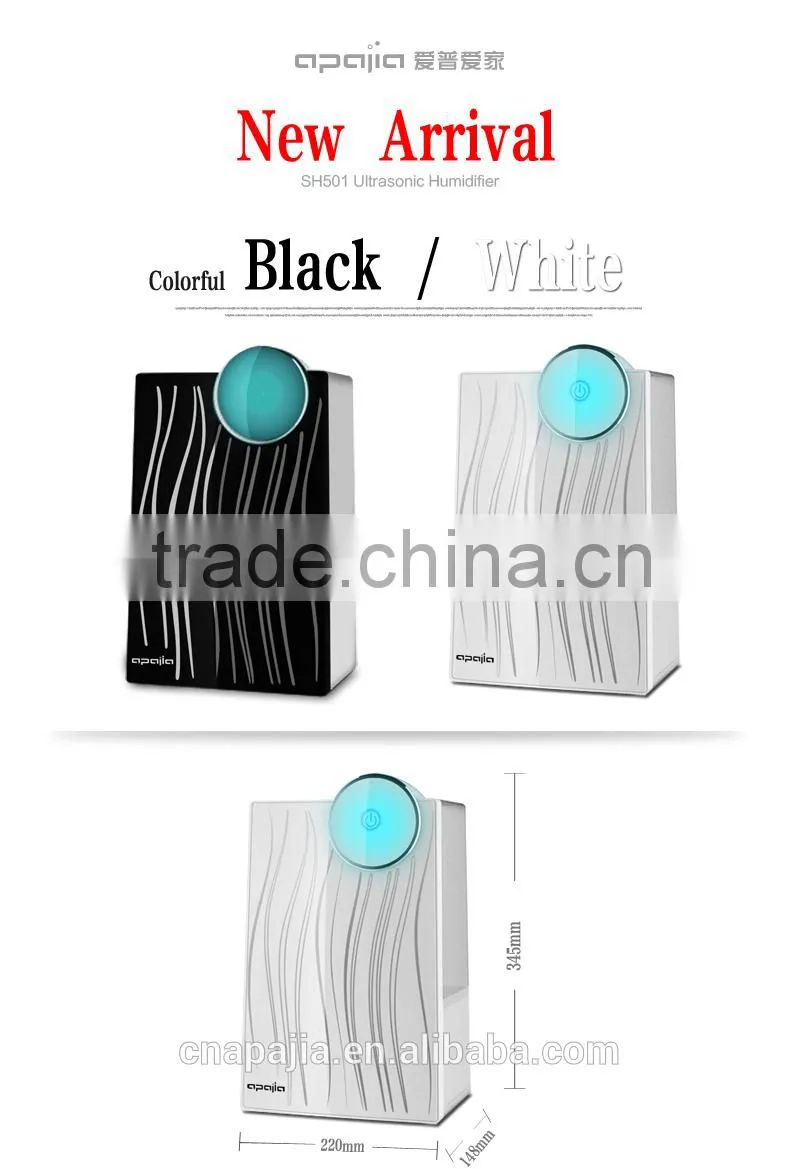 ultrasonic wave ionizer humidifier, china humidifier ultrasonic