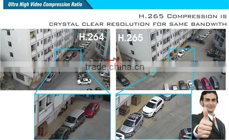 H.265 5.0 megapixel IP Color IR Mini Bullet Camera Hi3516D OV5658 CMOS with Privacy Mask Motion Detection IR Bullet Camera