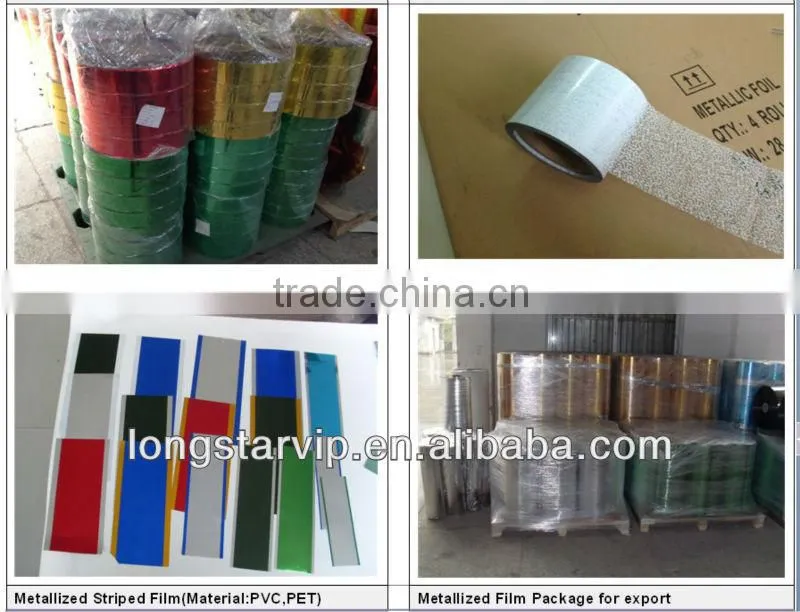 PET Metallized Film For Christmas Decoration