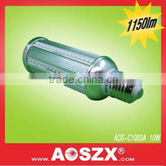 AOSZX Brand Aluminum heat sink for 360 degree corn light 1150LM - 1050LM 230VAC 10w led corn bulbs