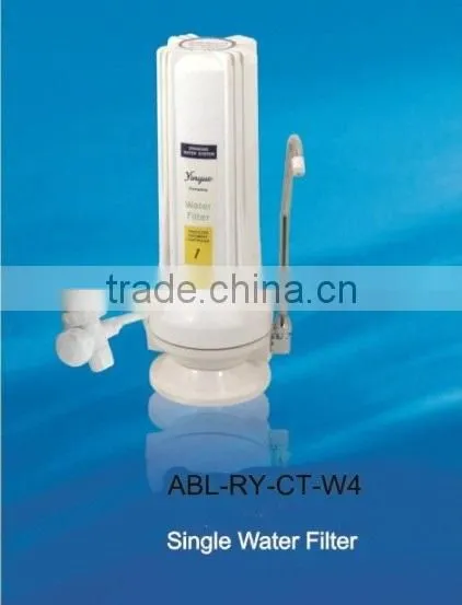 single explosion prevention counter top household water filter
