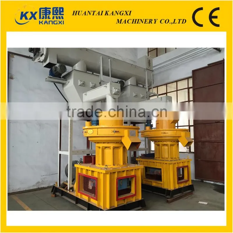 centrifugal efficient wood pellet mill and wood pellet production line hot exported to russia