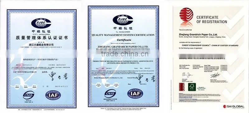 Wood grain base paper new model DS3012-70 popular in india market