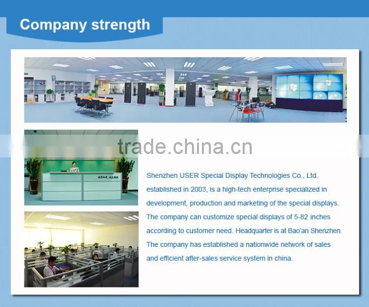 USER-PLS Optical dual screen Seamless splicing advertising player