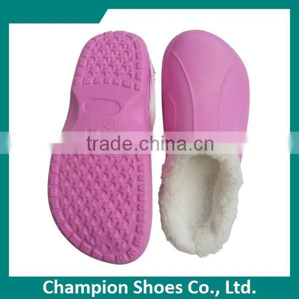 Fur Lining Clog