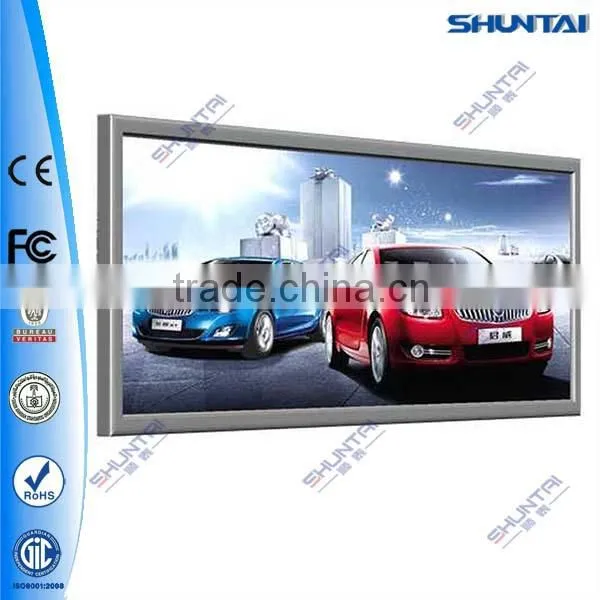 outdoor LED backlit fabric lightbox profiles aluminum