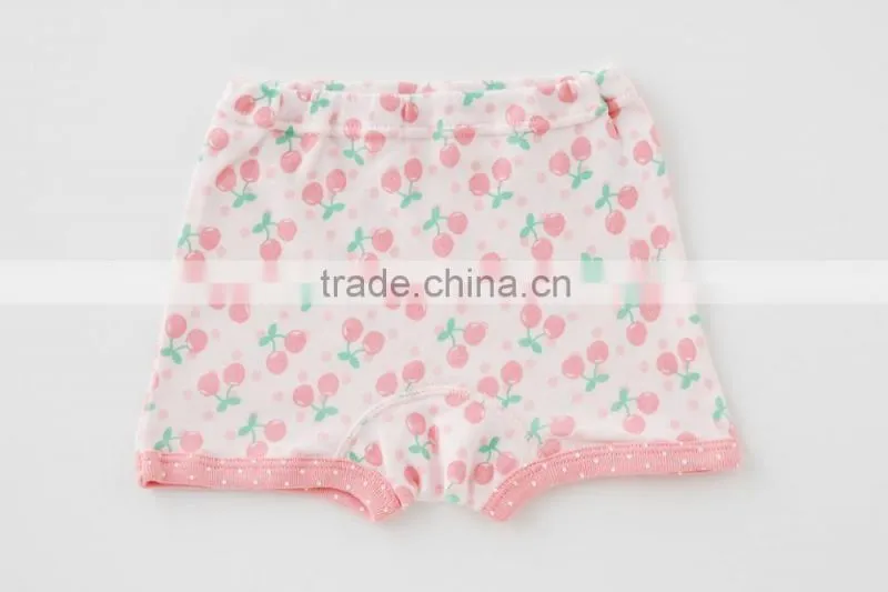 100% cotton products high quality baby girl's underwear wholesale pattern kid wear toddler clothing children toddler inner