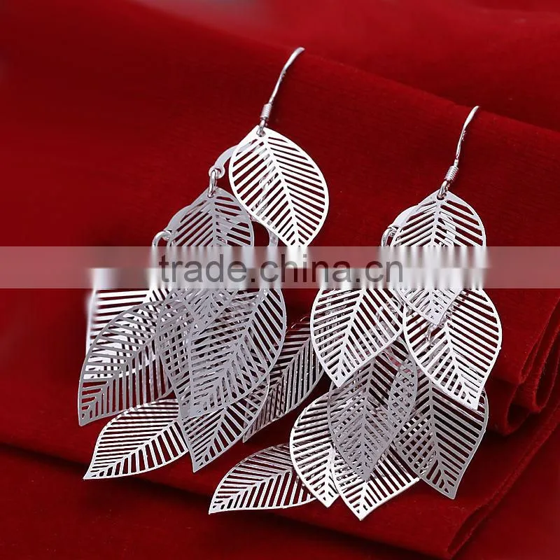 2014 SGS Certified jewelry alloy leaf accessories