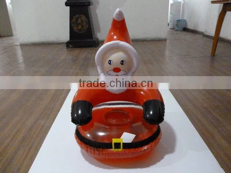 inflatable Santa Claus children's chair
