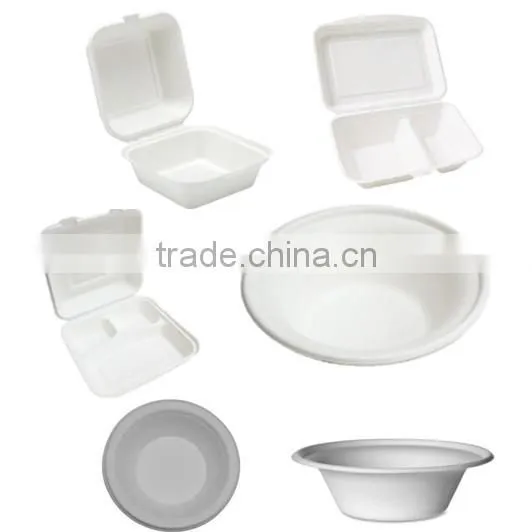 8inch disposable corn starch material plates