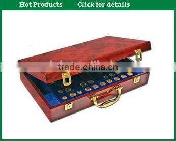 2015 fashion high quality wooden coin box