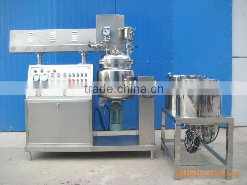 Cream Emulsifier small vacuum homogenizing emulsifier