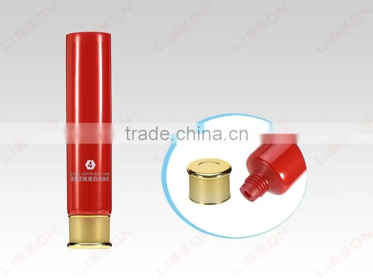 25Ml-70Ml Cosmetic Round Hair Conditioner Plastic Tube With/Without Nozzle Plug