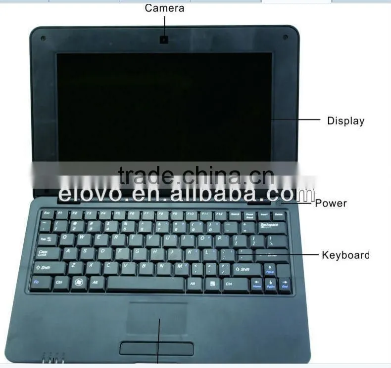 Factory price android 4.1 wm8850 notebooks ,computers