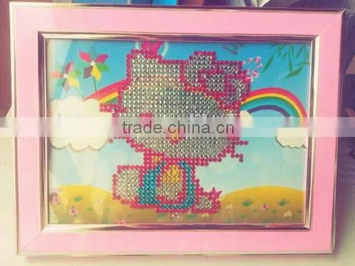 DIY Diamond Painting/DIY diamond funny photo frame/DIY