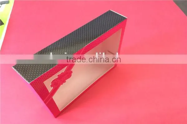 pvc window customize and design paper package box with factory price