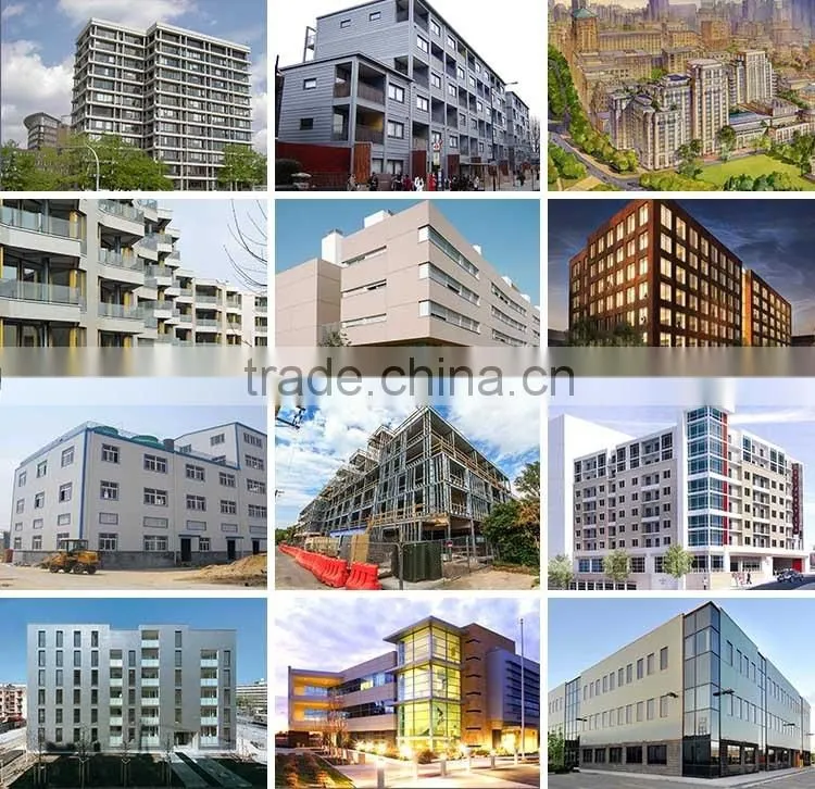 Prefabricated High Rise Steel Structure Residential House Design