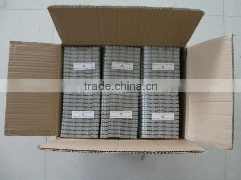 electrical wire transparent Terminal blocks connector strip(PE)