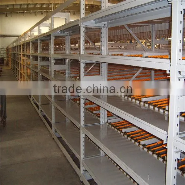 guangzhou factory custom carton flow rack