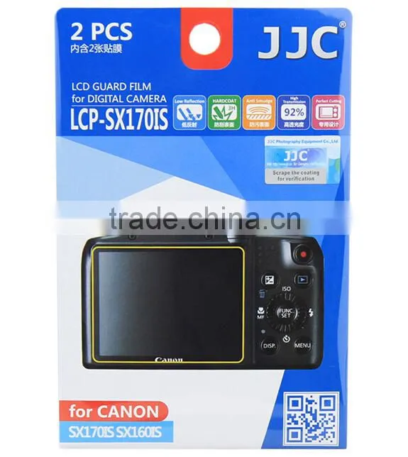 PET Screen Protector For Canon JJC LCP-SX170IS Guard Film Protector For Camera Screen Protector