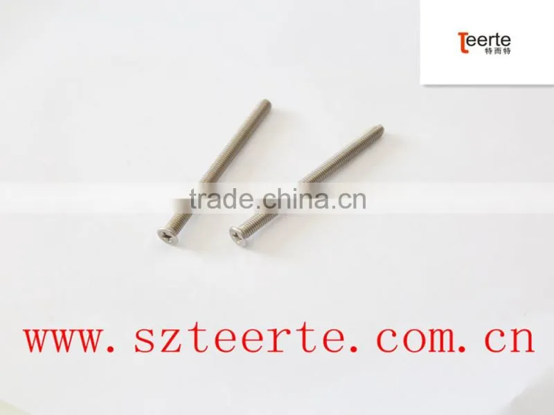brass security internal threading set screw and fastener