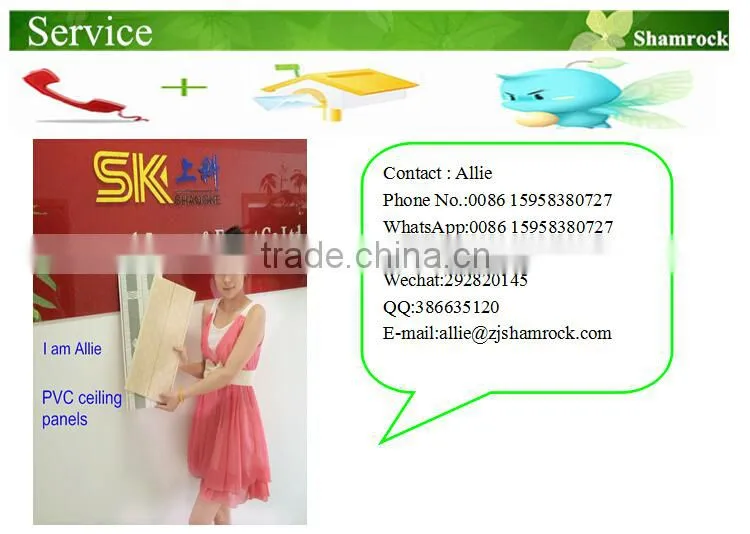 pvc wall skirting board for wall decoration