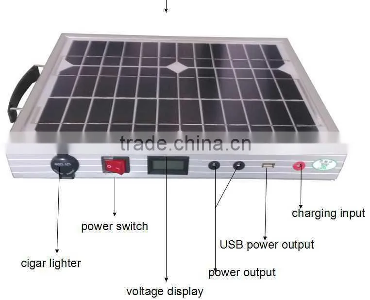 Normal Specification and Home Application solar panel system