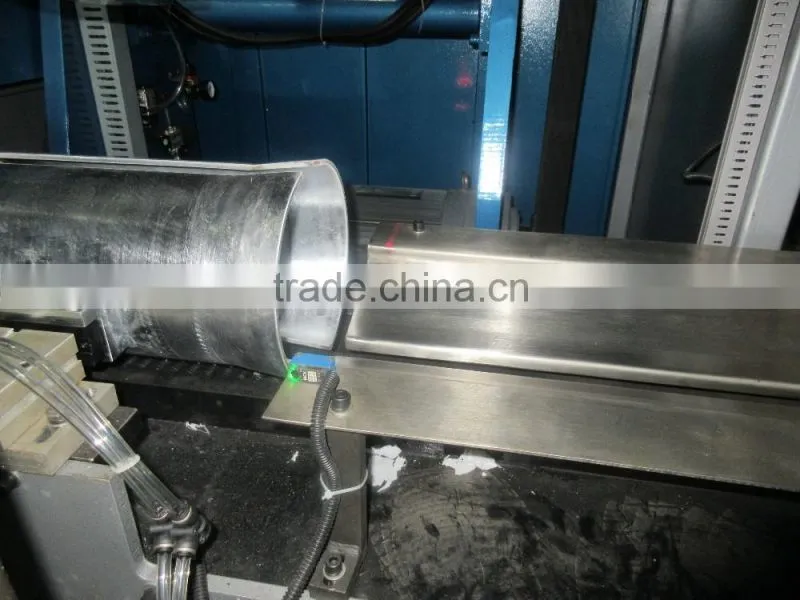 Automatic single channel kitchen towel toilet roll log saw cutting machine