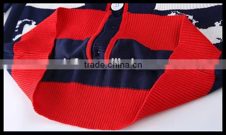 Alibaba China 2014 Whole sale wool autumn cashmere cardigan with horse design