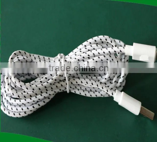 Hot sale1m 2m 3m fast charging usb cable for iphone 5s 5 6