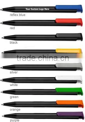 Hot-selling simple colorful plastic ballpen