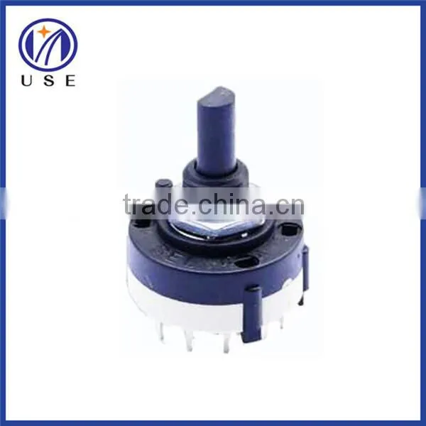 26mm rotary switch 12 pole select switch for appliances