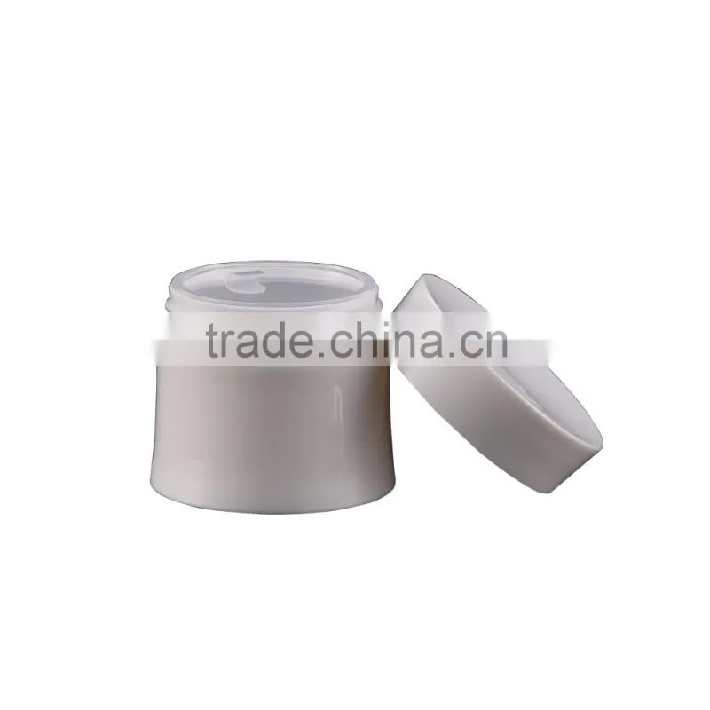 WHITE PP EMPTY CREAM JAR