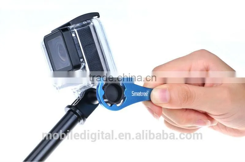 Newest Aluminum GoPro Telescopic Extendable Pole Monopod For Monopod Go Pro Hero3 hero 3 black edition accessories
