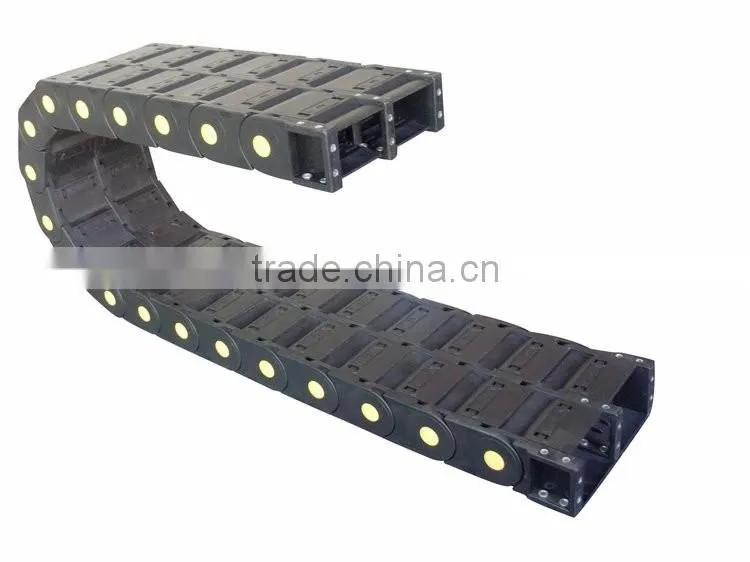 Super Curving Temperature Resistant Engineering Plastic Drag Chain For Sale