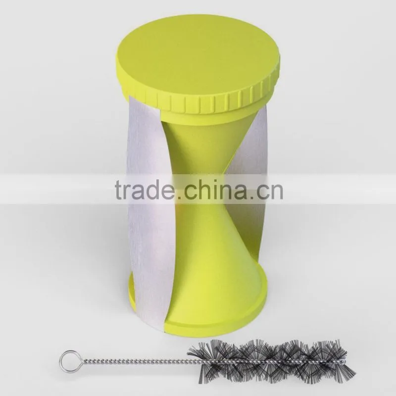 Green Black Stainless Steel Spirelli Spiral Slicer Spiral Vegetable Slicer as seen on TV