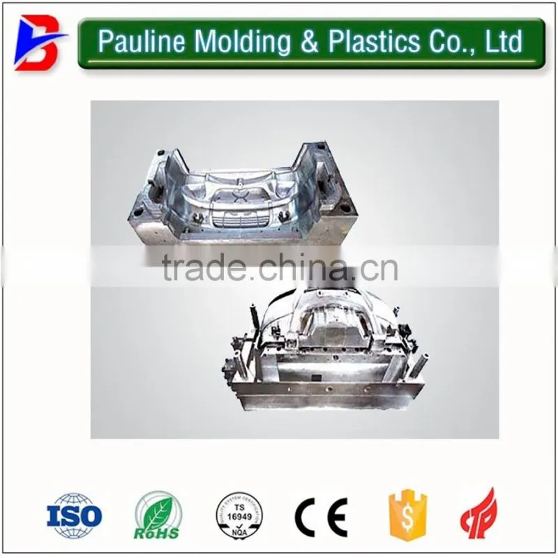 High precision plastic injection mould maker manufacturer with 718H, S136H, Nak80 steel