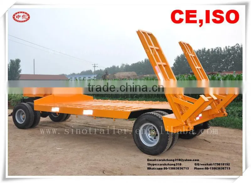 Extendable Low Bed Truck Excavator Trailer
