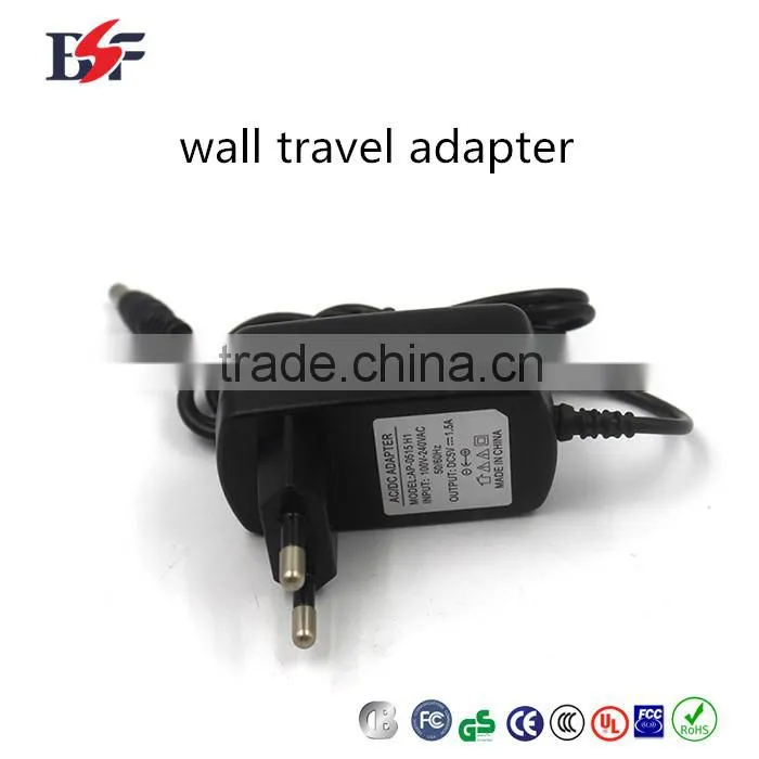 Actual Output 5V 2A EU Plug Wall Travel Adapter