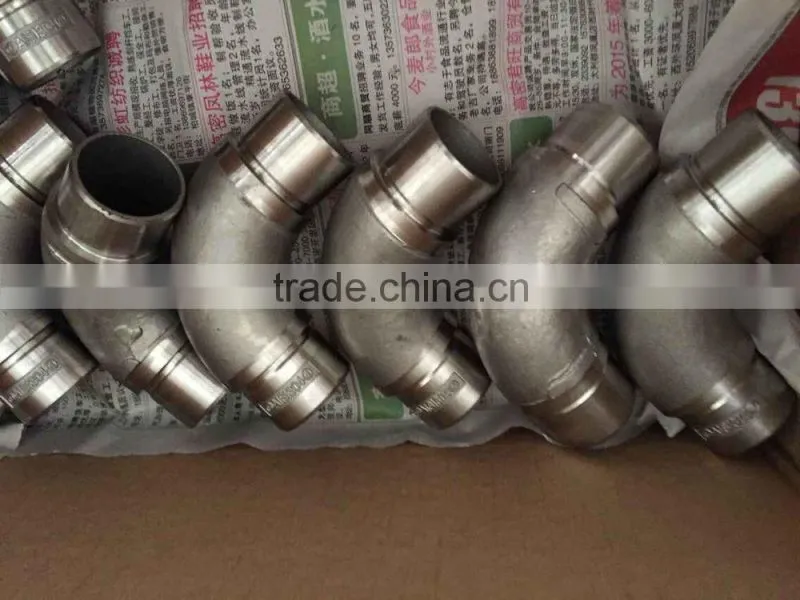 304 stainless steel connecting sleeves and cap fittings
