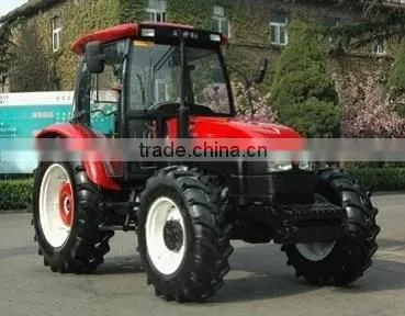 4 wd tractor 120hp with backhoe loader used in Canada