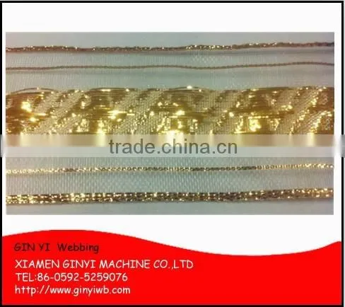 Color Metallic Polyester Ribbon