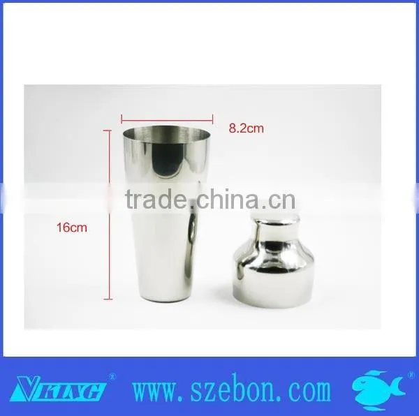 High quality stainless steel cocktail shaker barware bar set for advanced bar