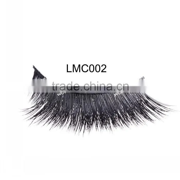best quality siberian mink fur strip eyelash real mink false eyelash with custom packaging