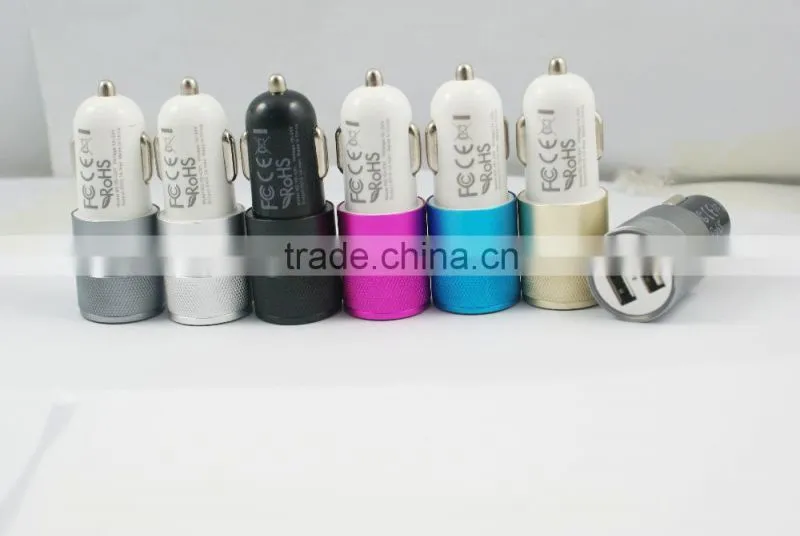 Car charger dual usb for SAMSUNG iphone ipad universal car charger