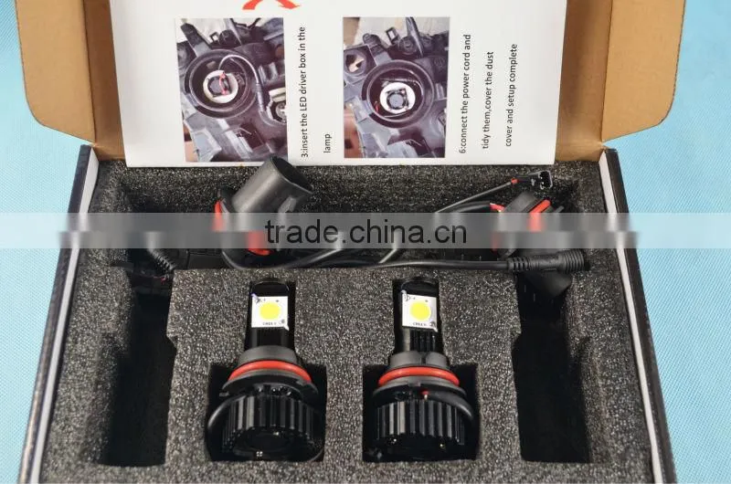 2014 New Cree led 9007 60w 3000lm Head Spot lighting