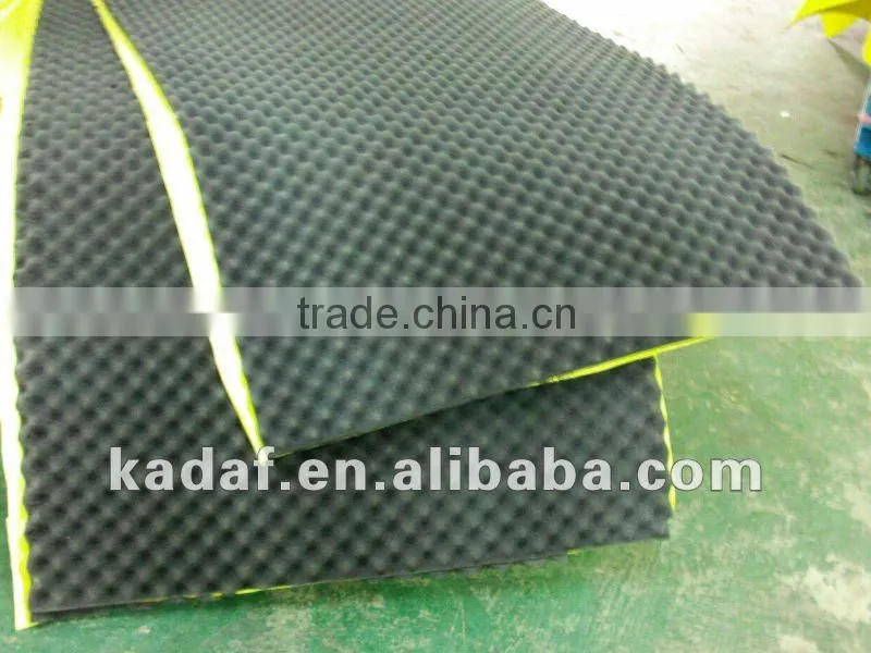 High wave Sound proofing foam,Adhesive Sound insulation foam,Noise absorption Foam