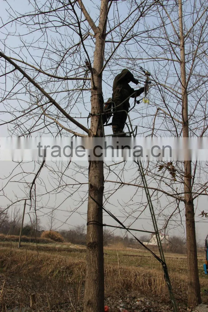 Aluminum Cheap easy taking good quality hotsale 1 man tree stand